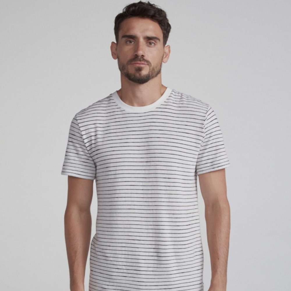 Rag & Bone Railroad Stripe Tee